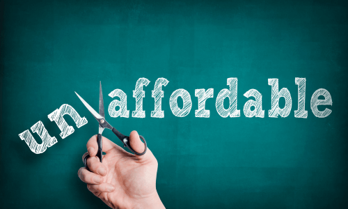 Unaffordable green